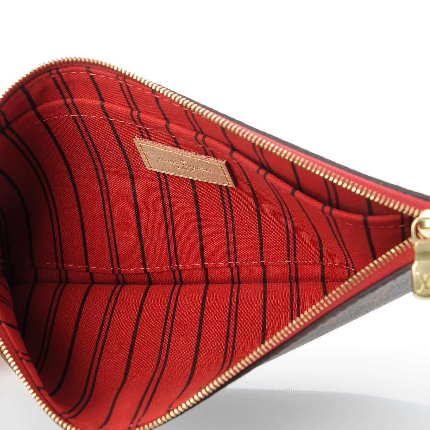 Monogram Neverfull MM GM Pochette Cherry