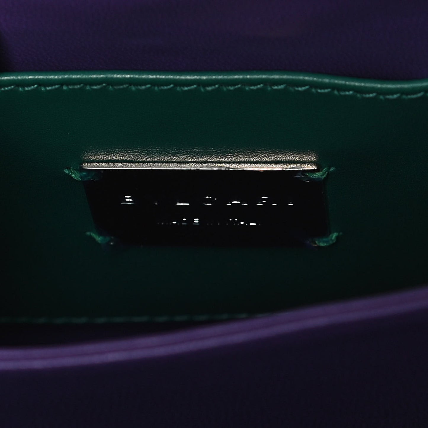 Calfskin Galuchat Serpenti Forever Crossbody Green