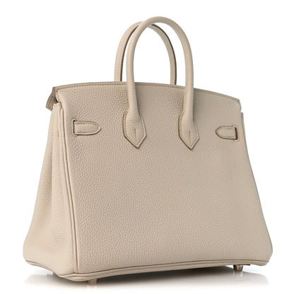 Hermes Togo Birkin 25 Beton 3 of 13