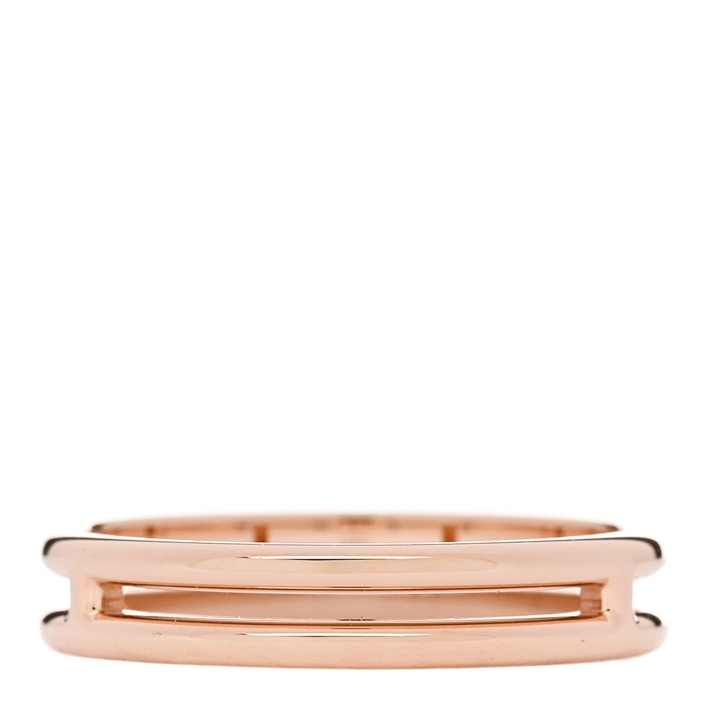 18K Rose Gold Ariane Wedding Band Ring 52 6