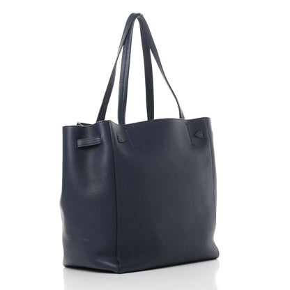 Celine Soft Grained Calfskin Small Belt Cabas Phantom Dark Blue 3 of 11
