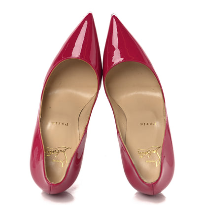 Christian Louboutin Patent So Kate 120 Pumps 37.5 Ultra Rose 2 of 10