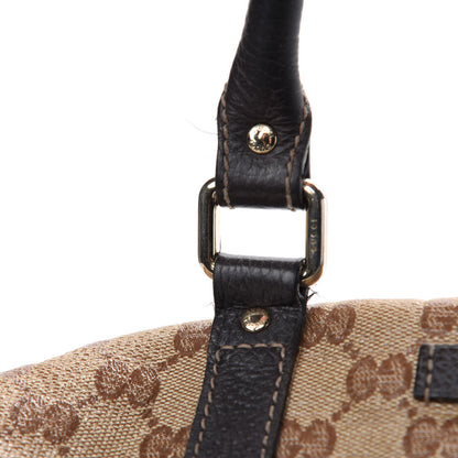 Gucci Crystal Monogram Medium Joy Boston Dark Brown 9 of 13