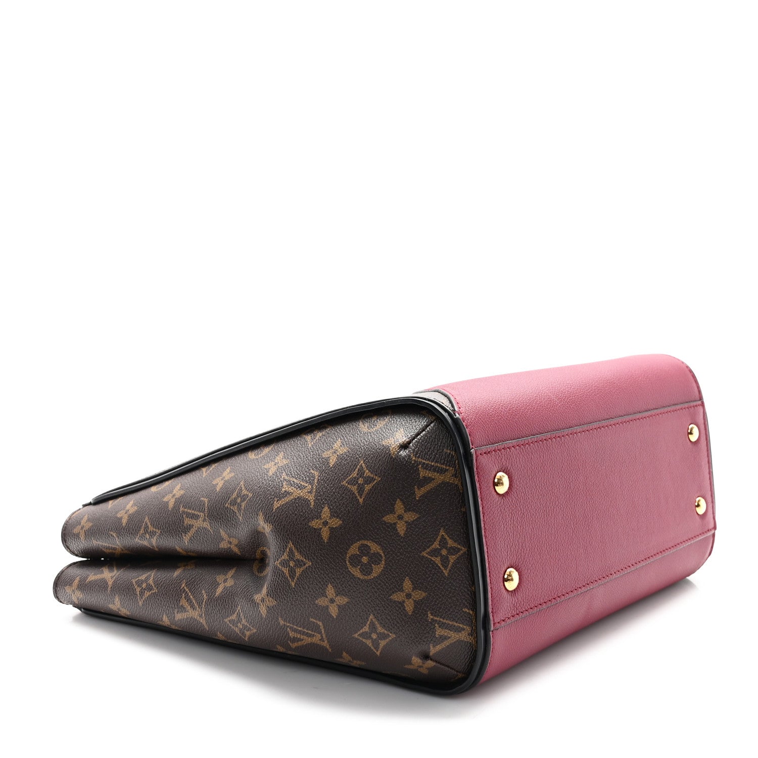 Louis Vuitton Calfskin Monogram Kimono Tote Grape 4 of 9