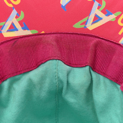 Chanel Nylon Logo Cap Hat Fuchsia 11 of 11