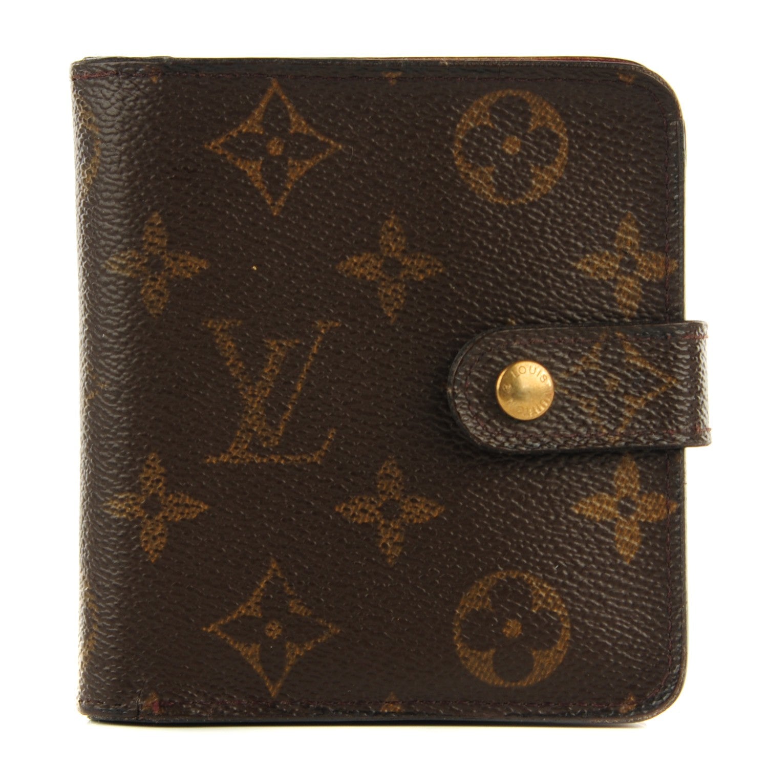 Louis Vuitton Monogram Compact Zipped Wallet 1 of 8