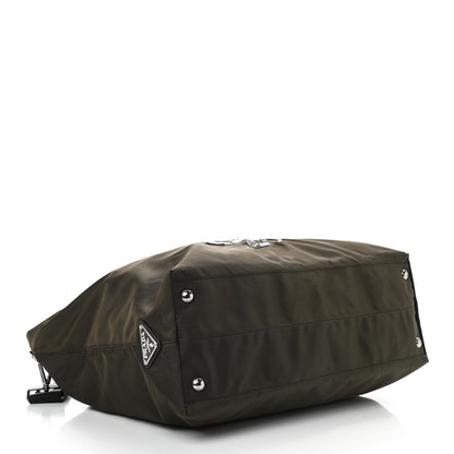 Prada Tessuto Nylon Saffiano Dragon Tote 4 of 9