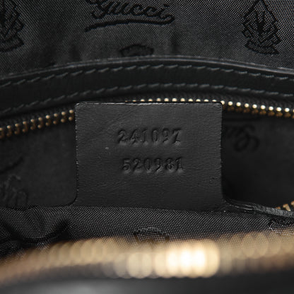 Gucci Guccissima Medium Techno Tag Boston Black 7 of 10