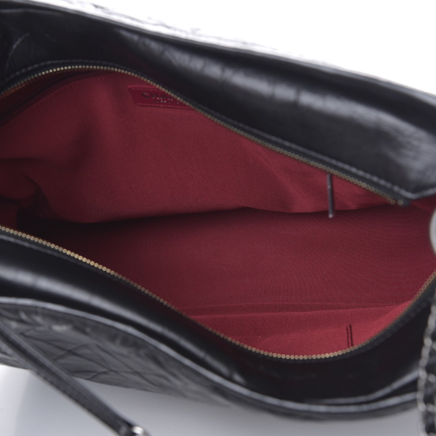 Chanel Aged Calfskin Quilted Maxi Gabrielle Hobo Black 4 of 9
