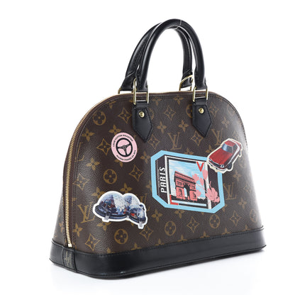 Louis Vuitton Monogram World Tour Alma PM 3 of 9