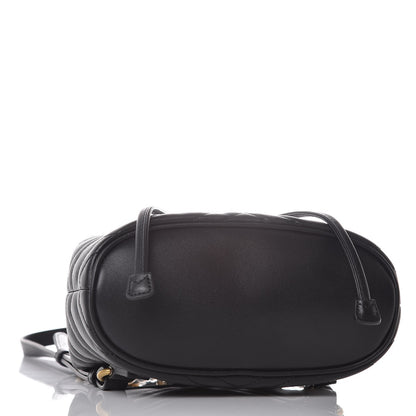 Gucci Calfskin Matelasse GG Marmont Flap Backpack Black 3 of 7