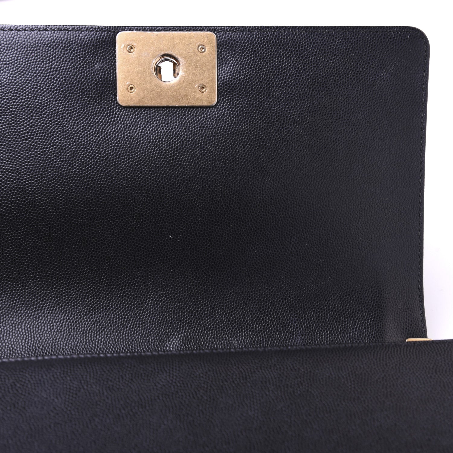 Chanel Caviar Quilted Medium Boy Flap Black 17 of 19