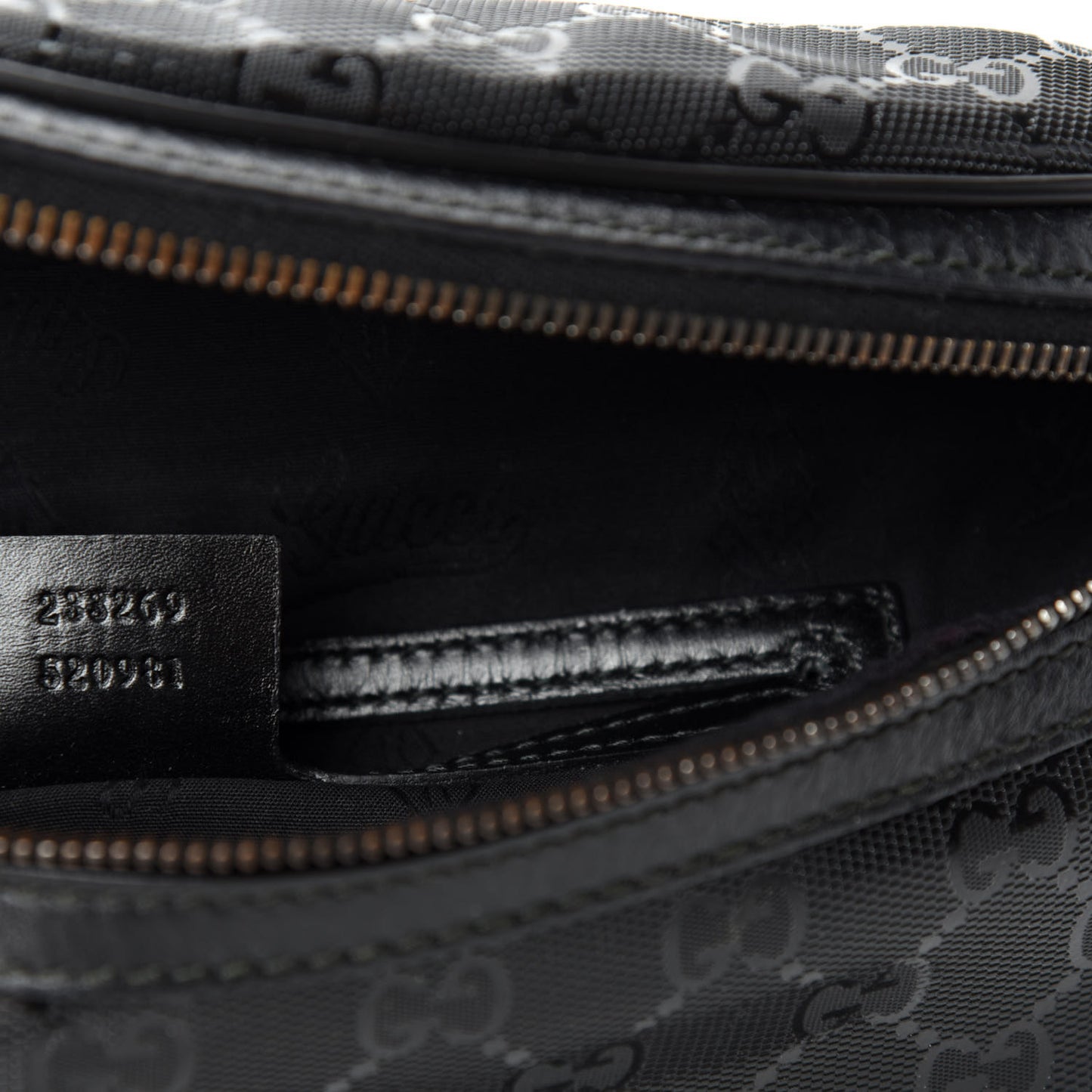 Imprime Monogram Belt Bag Black
