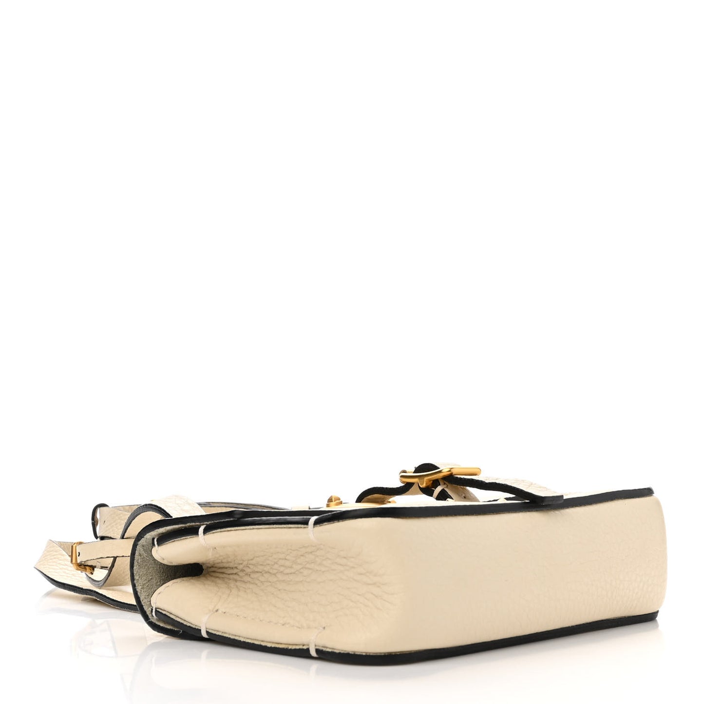 Vitello Eye On You Shoulder Bag Ivory