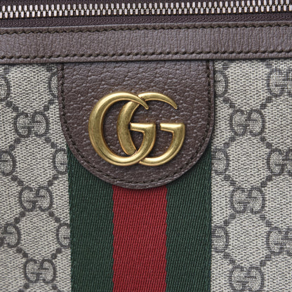 Gucci GG Supreme Monogram Web Small Ophidia Messenger Bag Brown 9 of 9