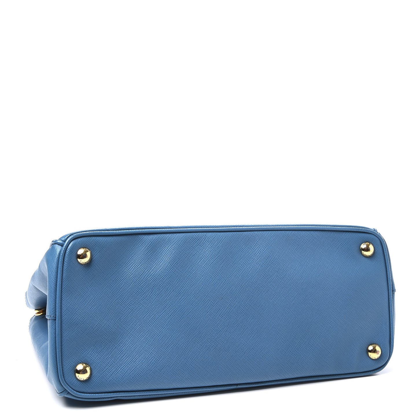 Saffiano Small Galleria Double Zip Tote Cobalto