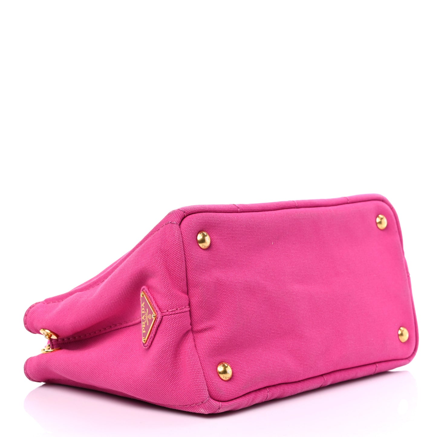 Canapa Small Logo Tote Fuxia