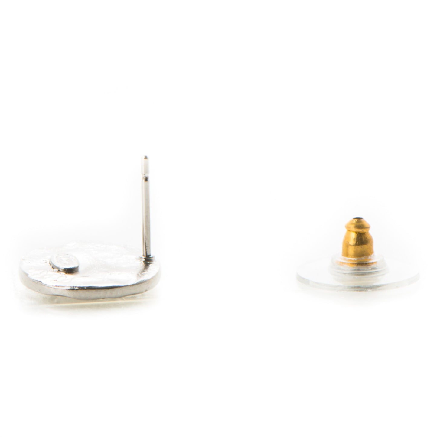 Crystal CC Earrings Silver