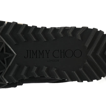 Jimmy Choo Nappa Knit Toronto Slip-On Sneakers 37 Black 6 of 9