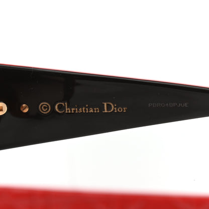 Christian Dior Resin Cannage Dior Lady Lady 1 Sunglasses Red Tortoise 6 of 8