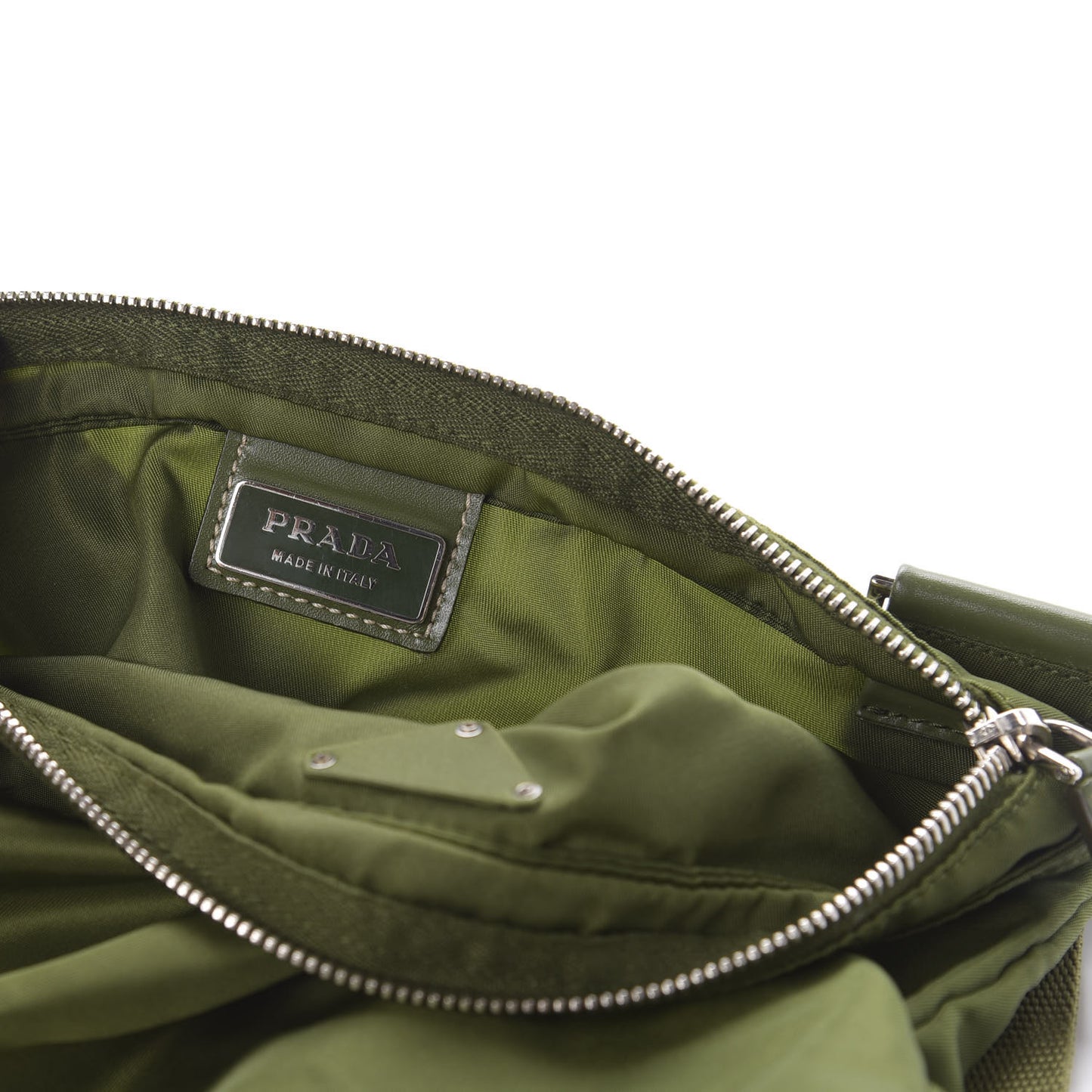 Tessuto Nylon Flat Messenger Militare