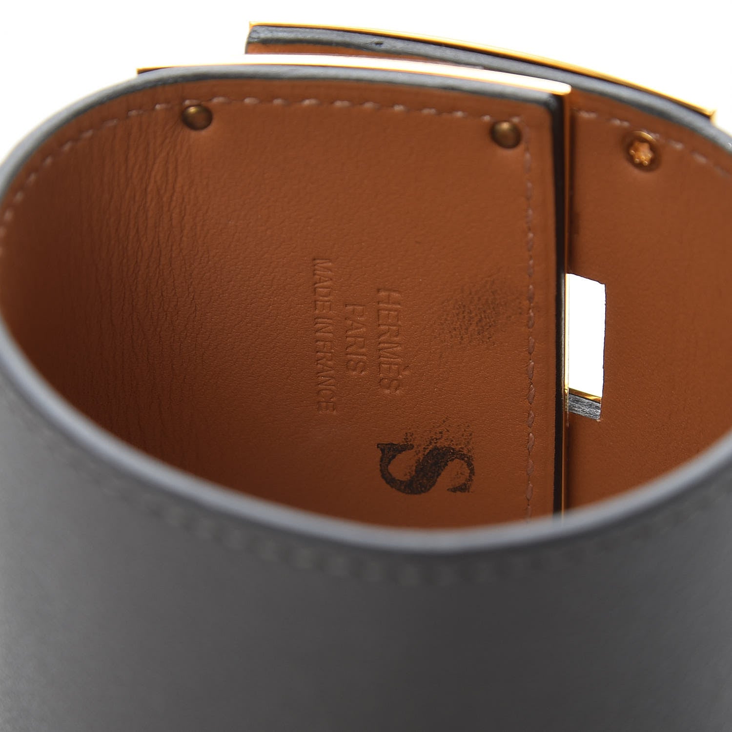 Hermes Swift Extreme Kelly Bracelet S Graphite 4 of 9