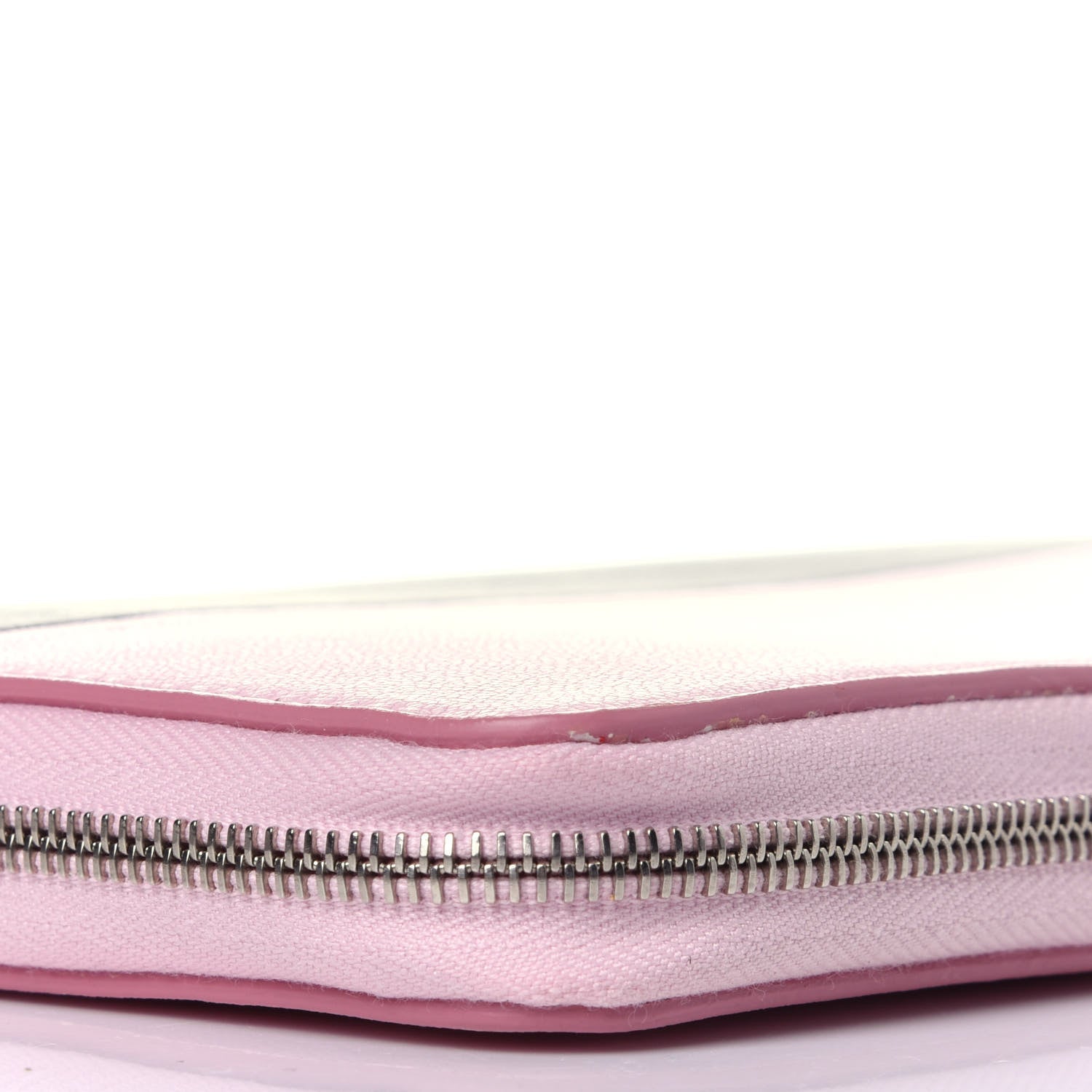 Celine Lambskin Large Zip Around Multifunction Wallet Antique Rose Black 10 of 12