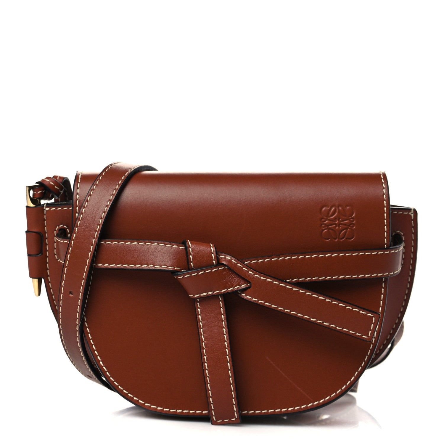 Loewe Calfskin Mini Gate Dual Bag Rust 1 of 6