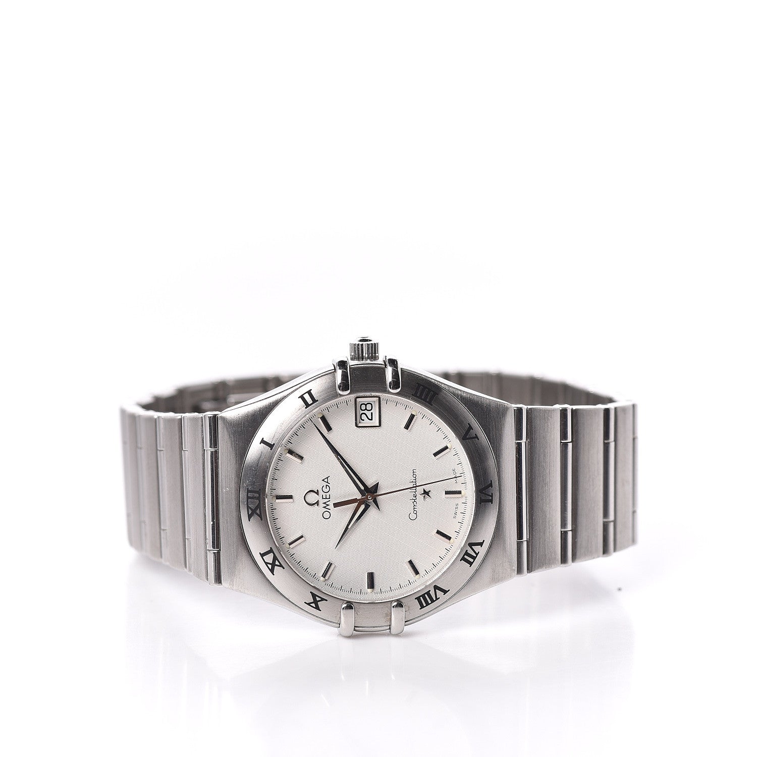 Omega Stainless Steel 33mm Constellation Quartz Watch White 1512.30 3 of 6