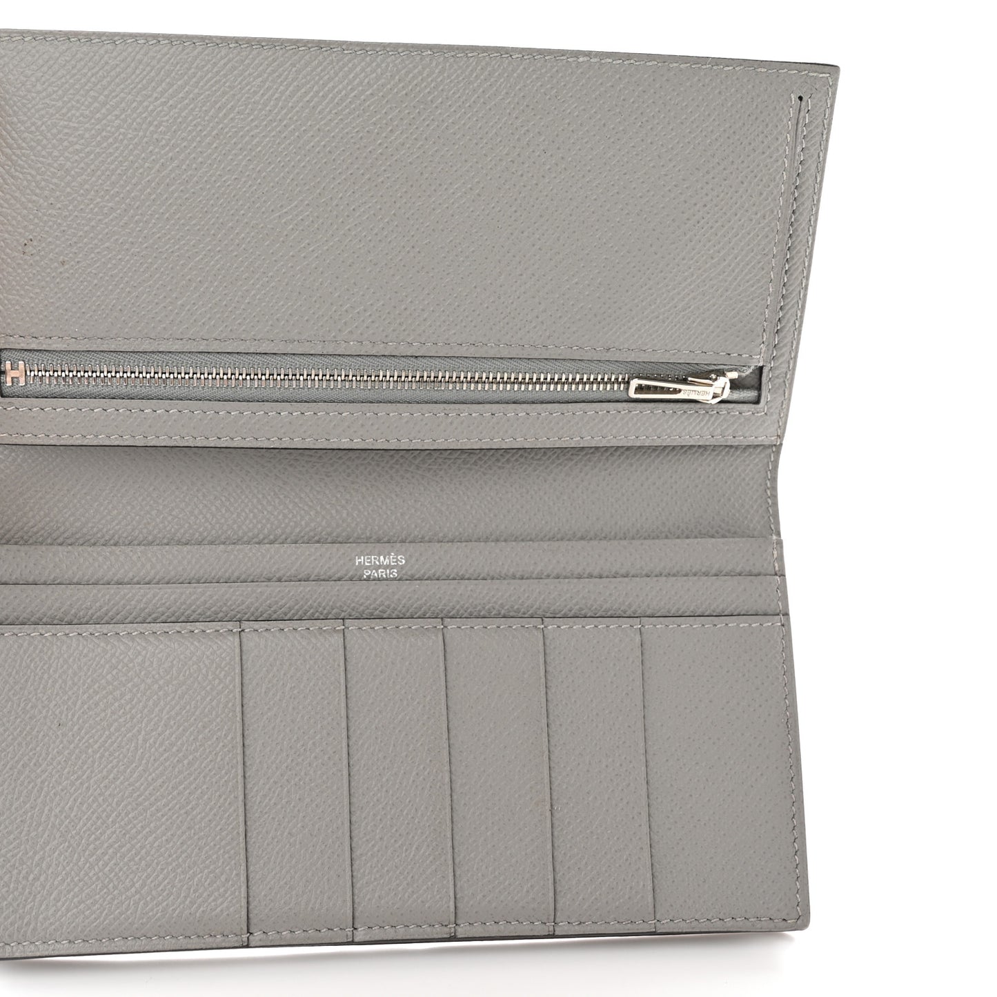 Epsom Bearn Gusset Wallet Gris Mouette