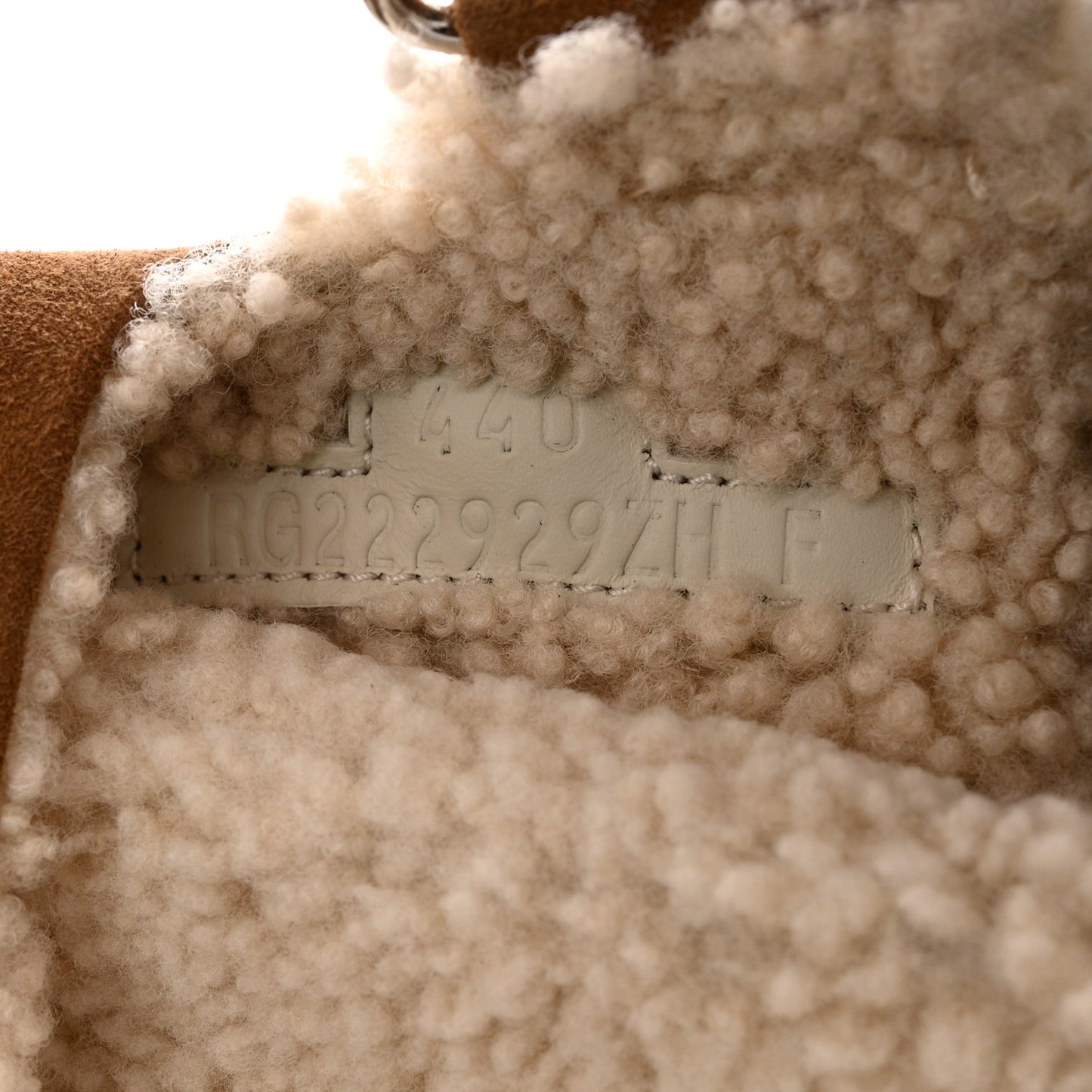 Suede Goatskin Woolskin Mens Chypre Sandals 44 Brun Fume Ecru