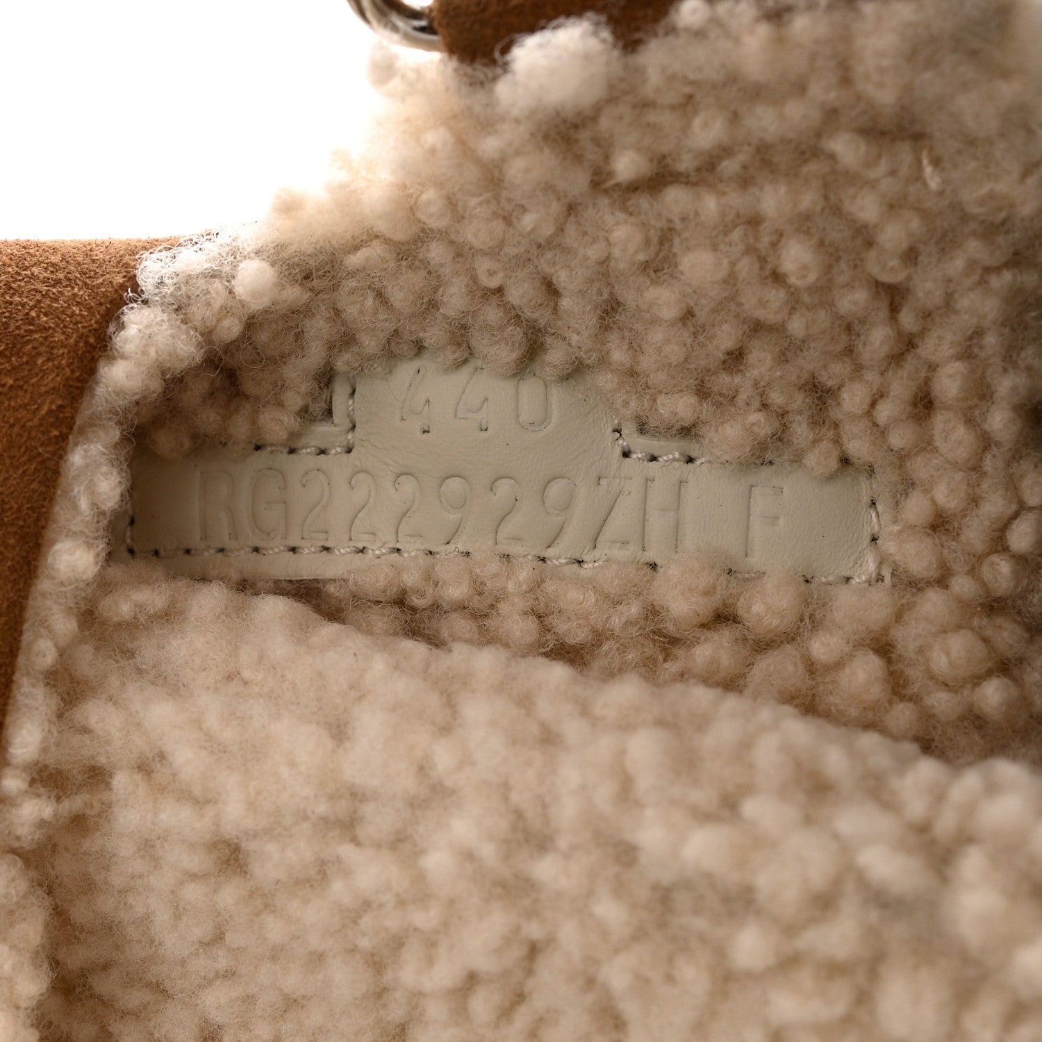 Hermes Suede Goatskin Woolskin Mens Chypre Sandals 44 Brun Fume Ecru 6 of 9