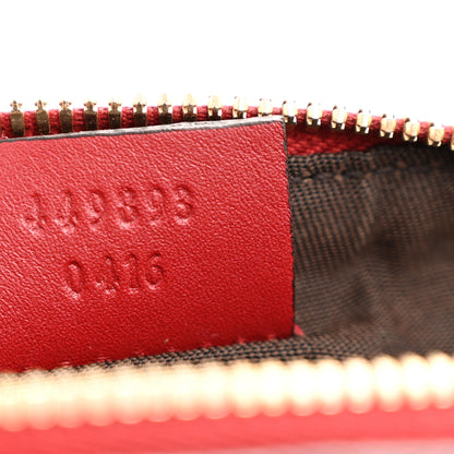 Gucci Microguccissima GG Cosmetic Case Red 7 of 7