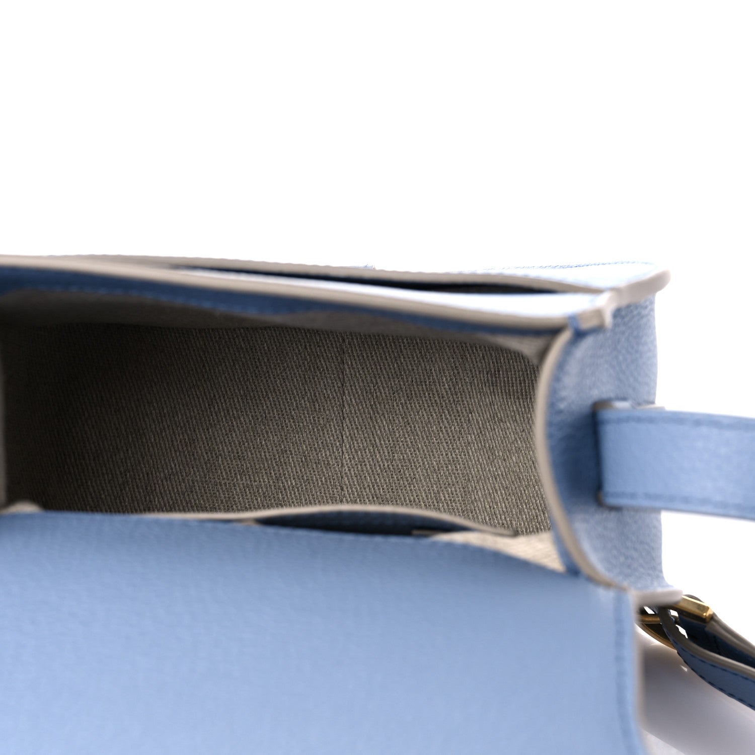 Chloe Grained Calfskin Small Marcie Saddle Bag Shady Cobalt 4 of 8