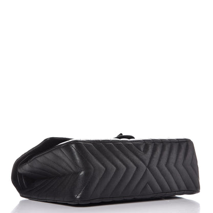 Chanel Sheepskin Chevron Quilted 2.55 Reissue 226 Flap So Black 5 of 8