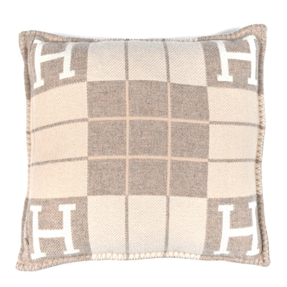 Hermes Wool Cashmere Avalon III Pillow PM Coco Camomille 2 of 3