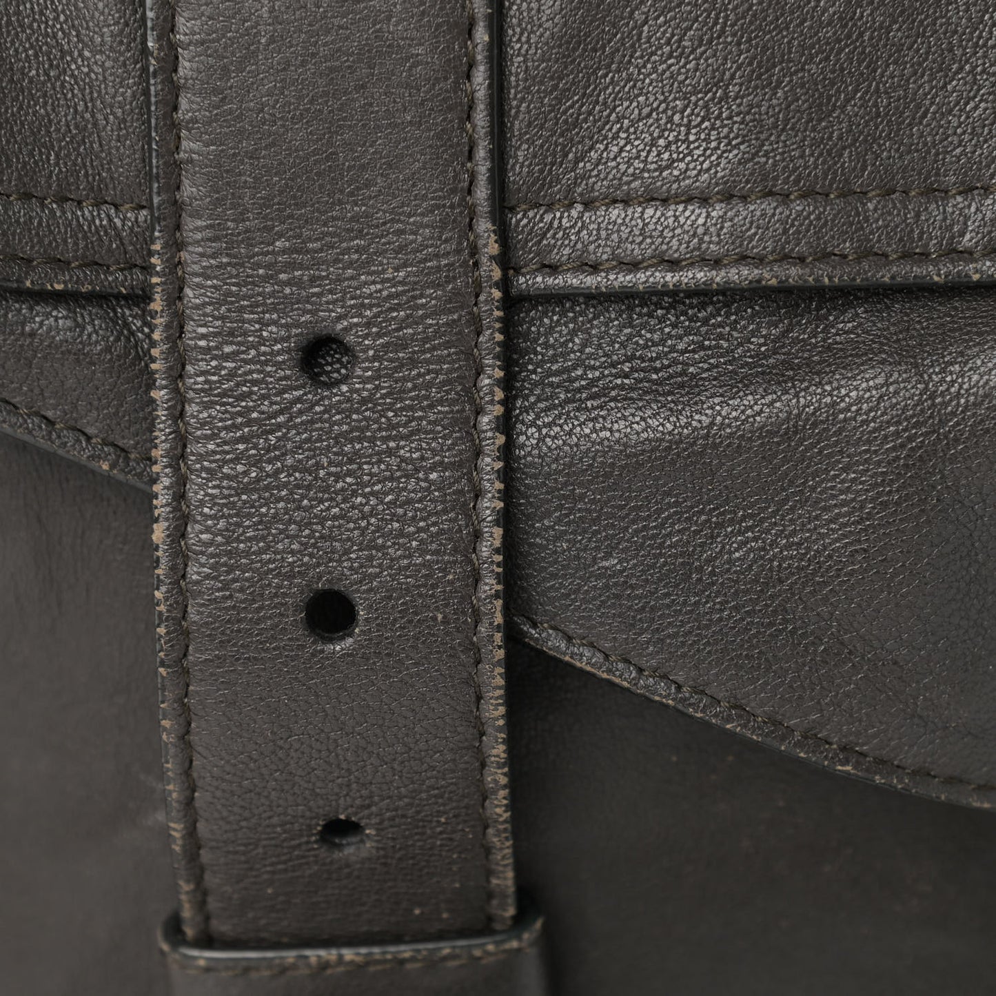 Lambskin Medium PS1 Satchel Smoke