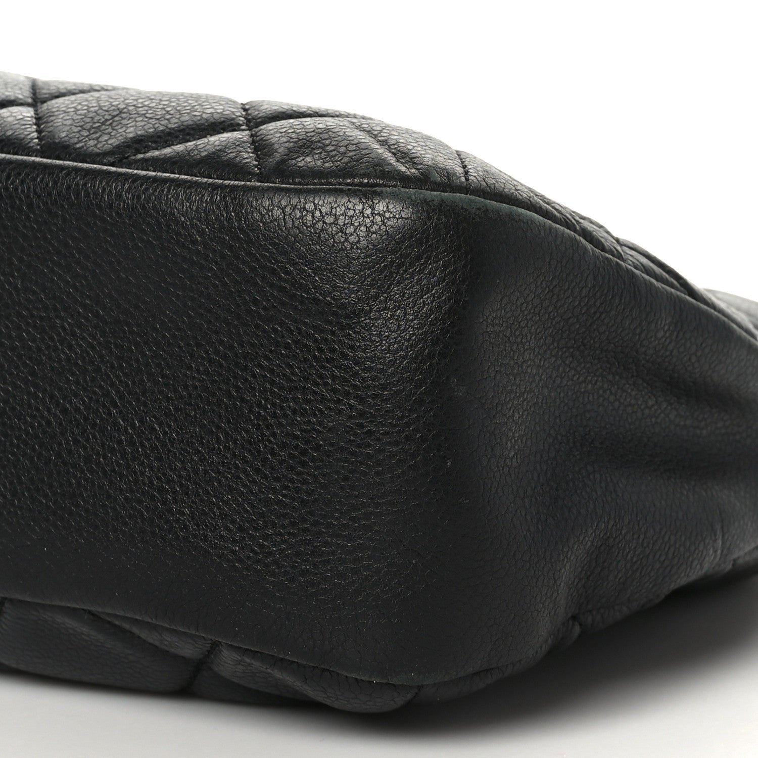 Chanel Caviar Quilted CC Timeless Soft Tote Black 9 of 10