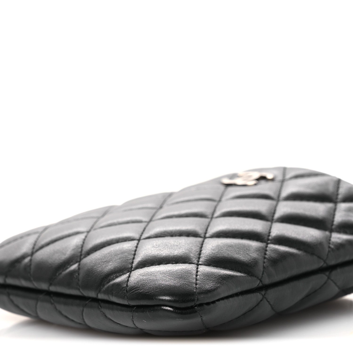 Chanel Calfskin Quilted Crossbody Bag Black 11 of 12