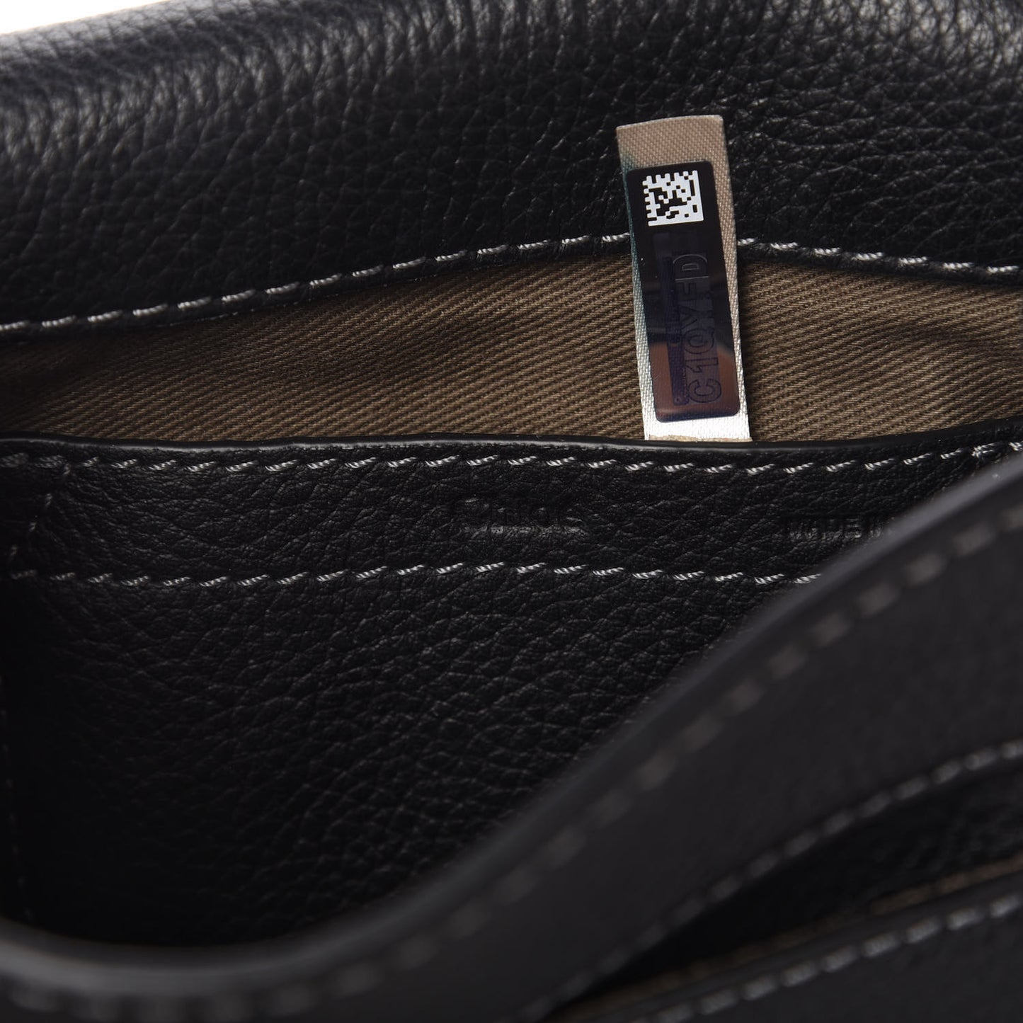 Calfskin Mini Marcie Round Crossbody Bag Black