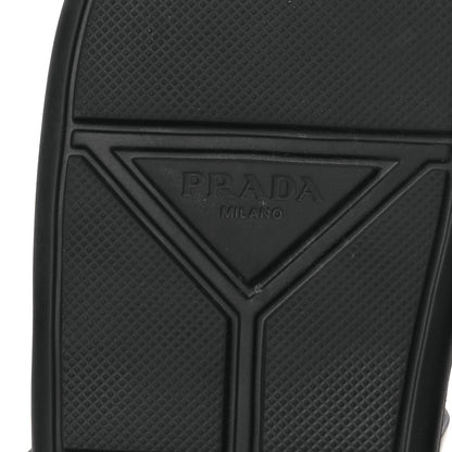 Prada Spazzolato Rois Mens Fisherman Cage Sandals 9 Black 8 of 13