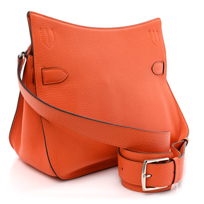 Hermes Taurillon Clemence Jypsiere 31 Orange 2 of 13