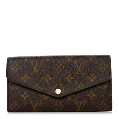 Louis Vuitton Monogram Sarah Wallet NM 1 of 12