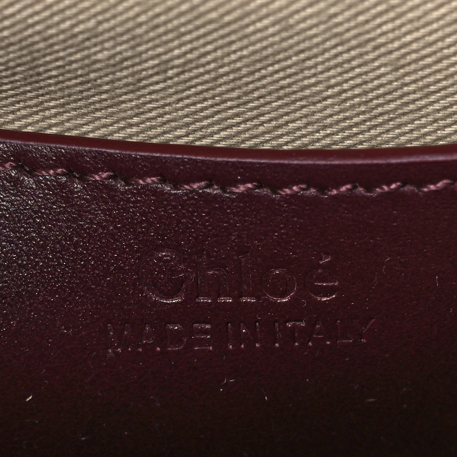 Chloe Calfskin Small Tess Bag Burnt Brown 6 of 8