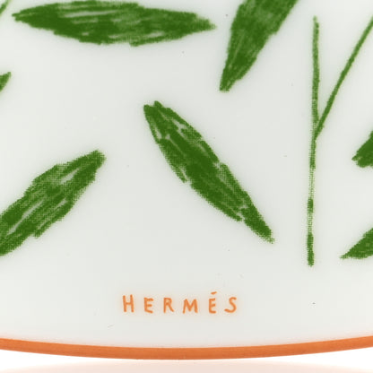 Hermes Porcelain A Walk In The Garden Dinner Plate Set of 2 3 of 5