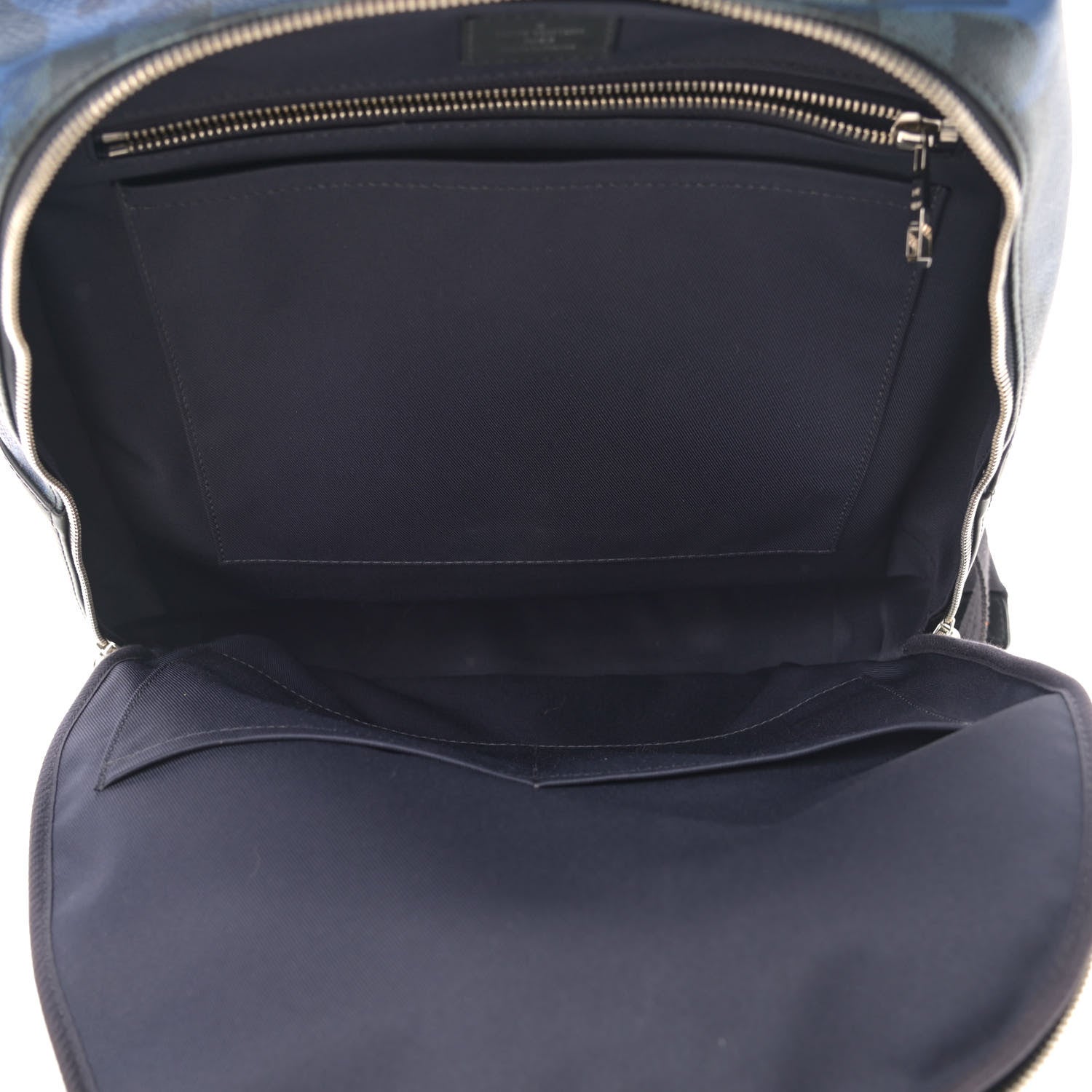 Louis Vuitton Damier Cobalt Camouflage Andy Backpack Blue 5 of 11