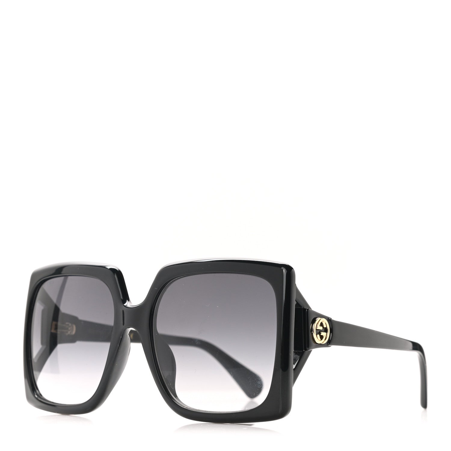 Gucci Acetate Square Frame Sunglasses GG0876S Black 1 of 5