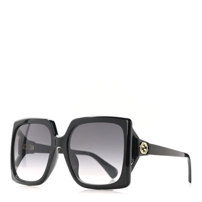 Gucci Acetate Square Frame Sunglasses GG0876S Black 1 of 5