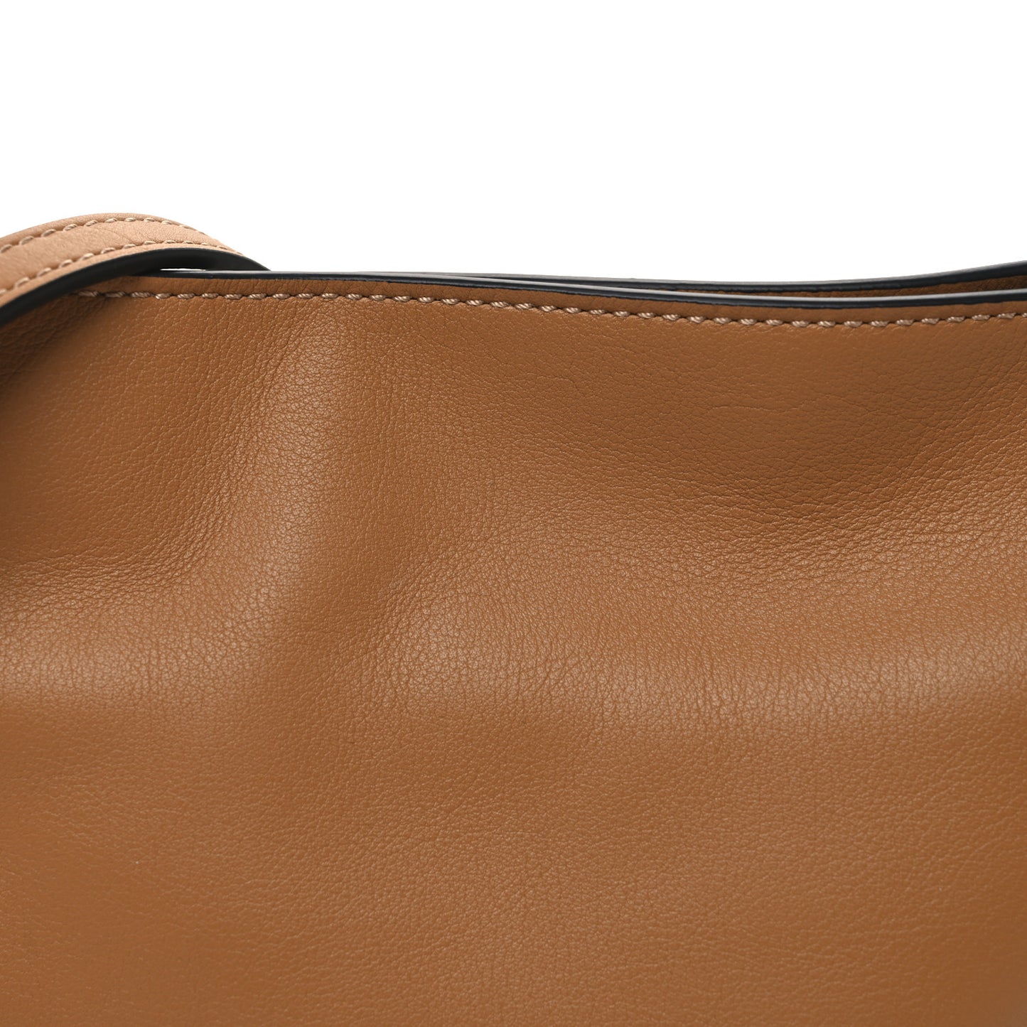 Calfskin Mini Flamenco Knot Clutch Warm Desert