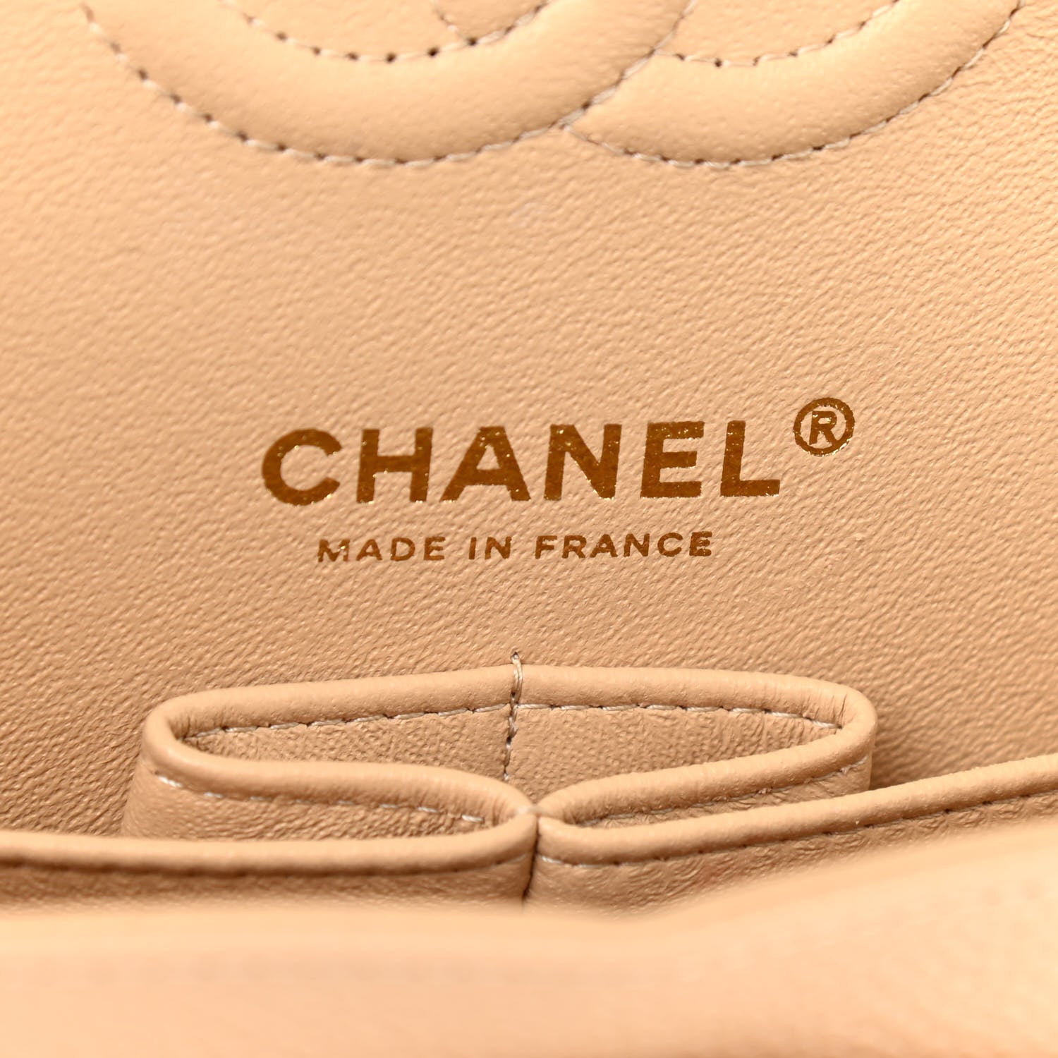 Chanel Caviar Quilted Small Double Flap Beige 6 of 9